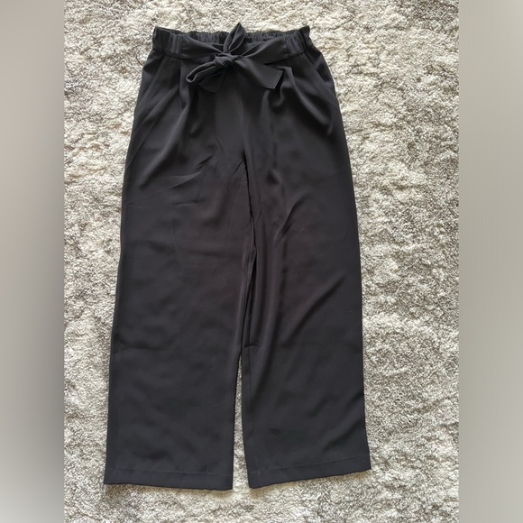 lululemon athletica Pants - Lululemon Noir wide leg pants